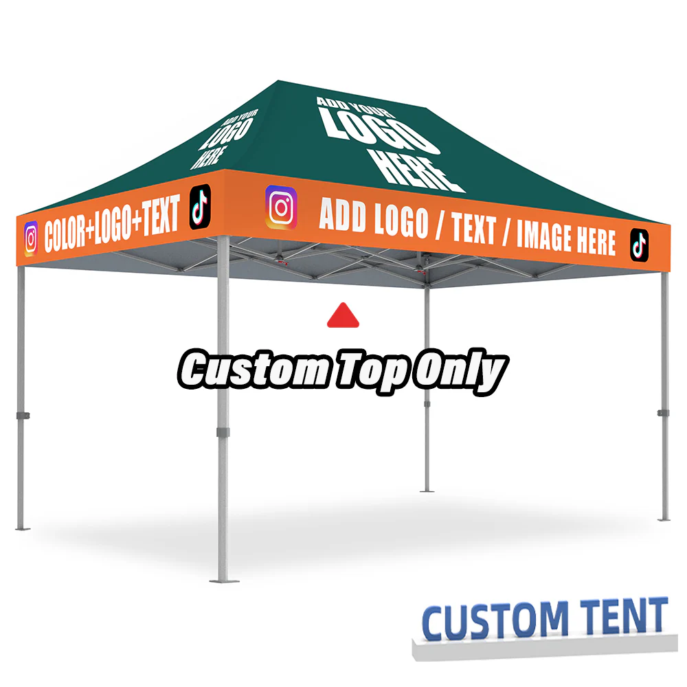 Custom 8x8 Canopy Top: Replacement Top